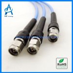 18GHz SMA RF flexible testing cable assembly SS402