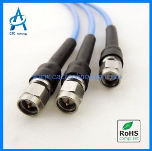 18GHz SMA RF flexible testing cable assembly SS402