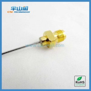 SMA female 047 semi-flexible RF coaxial cable assembly