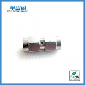 SMA male to male adapter 26.5GHz stainless steel