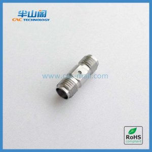 SMA male to male adapter 26.5GHz stainless steel