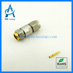 precise SMA connector for 141 cable , semi flexible semi rigid