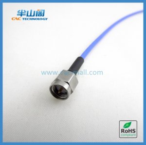 SMA male 086 semi-flexible RF coaxial cable assembly